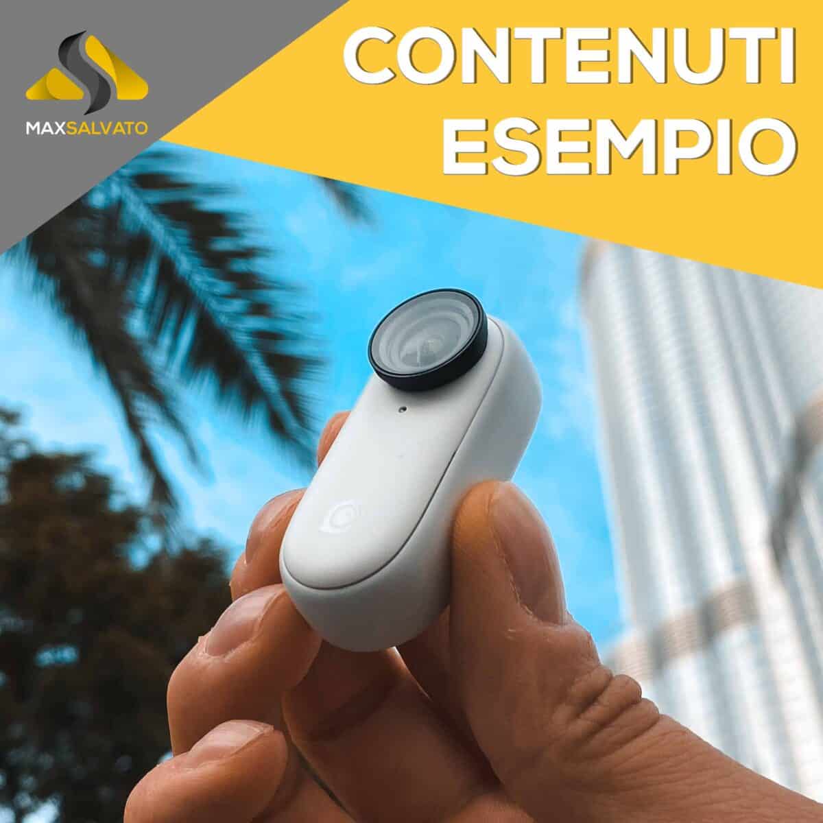 Insta360 GO2 - Contenuti esempio GRATIS - Max Salvato